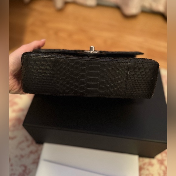 Chanel Black Python Bag - Picture 3 of 12